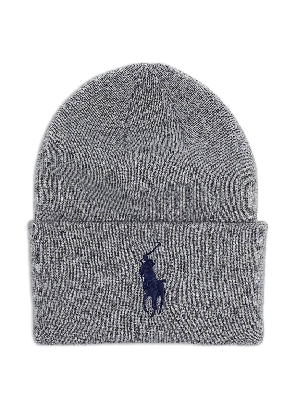 Polo Ralph Lauren Big Pony cuff beanie hat - Grau