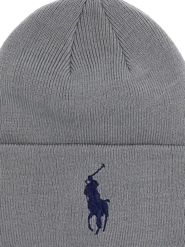 Polo Ralph Lauren Big Pony ビーニー | グレー | FARFETCH JP