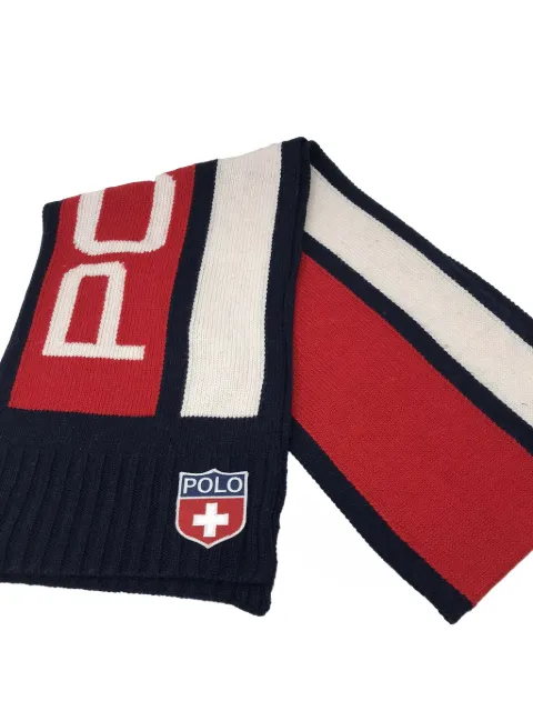 Polo Ralph Lauren colorblock scarf