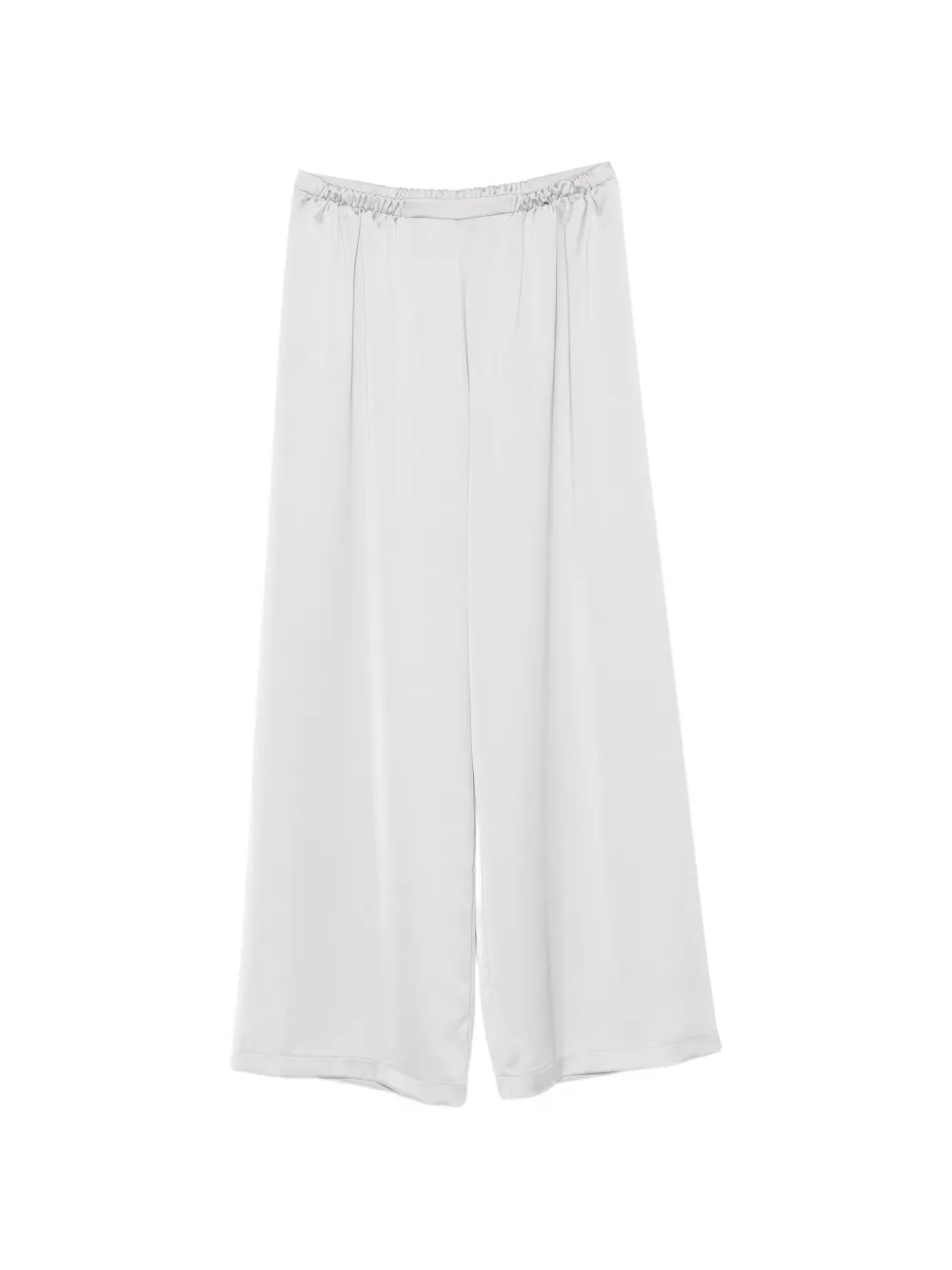 IMPERIAL elasticated-waistband palazzo pants - Grigio