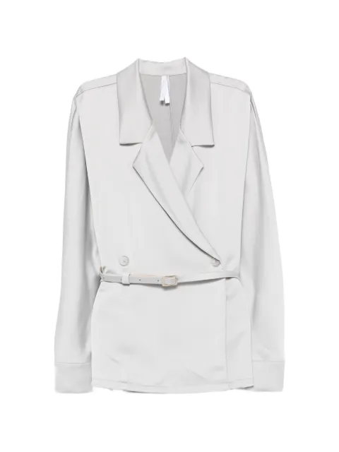 IMPERIAL belted double-breasted blazer