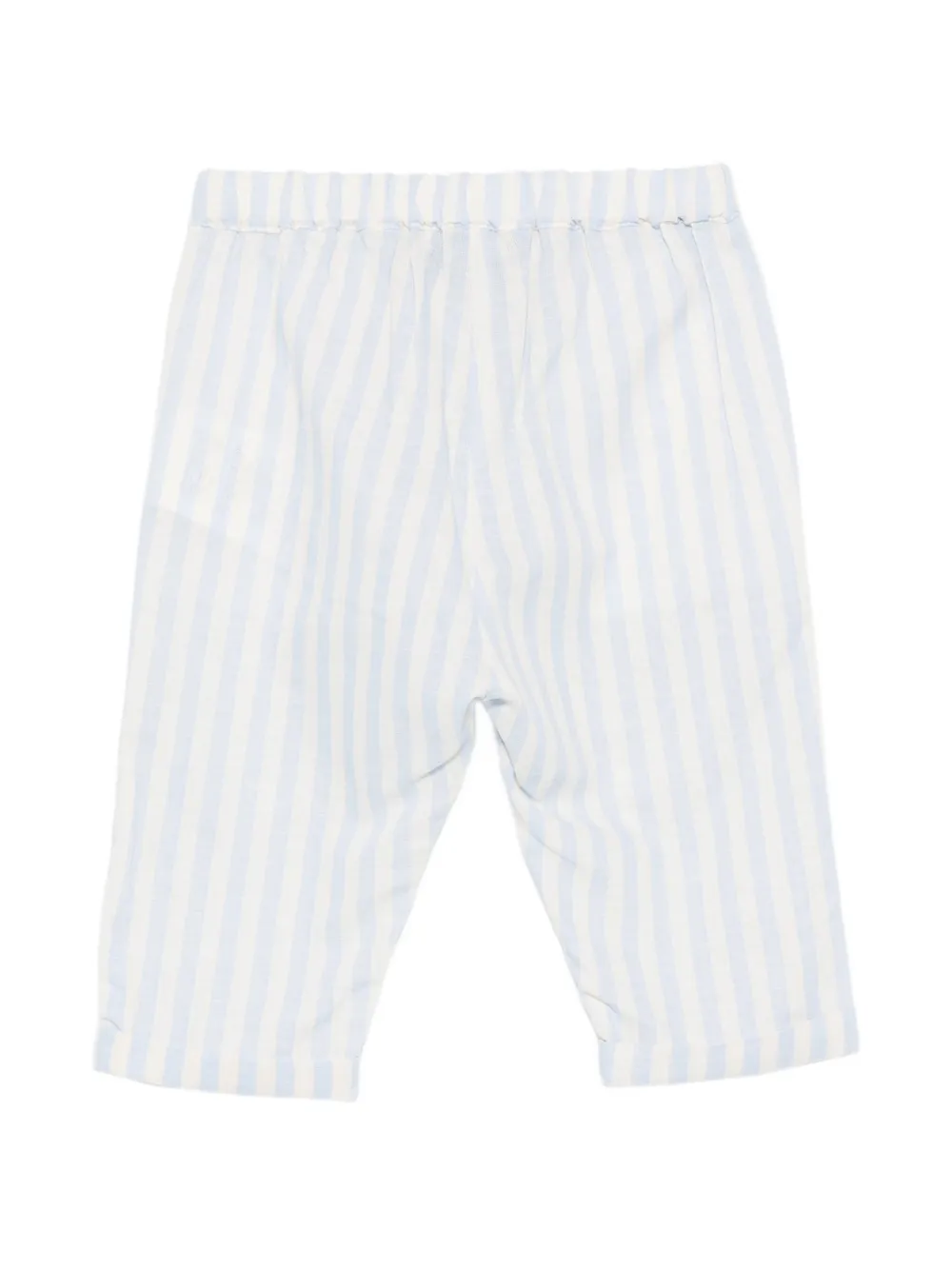 Moschino Kids Gestreepte broek Blauw