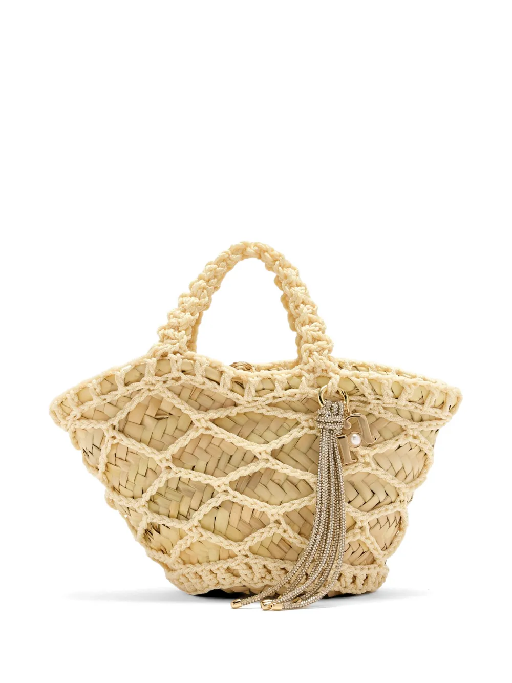 Rosantica Borsa tote Marea Cesta piccola - Toni neutri