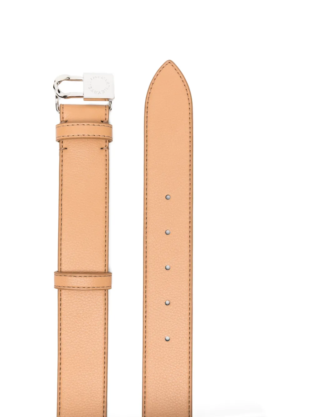  Stella Mccartney Ryder Padlock Belt - Neutrals 