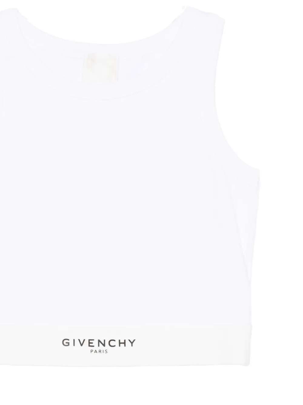 Givenchy Kids Cropped top Wit