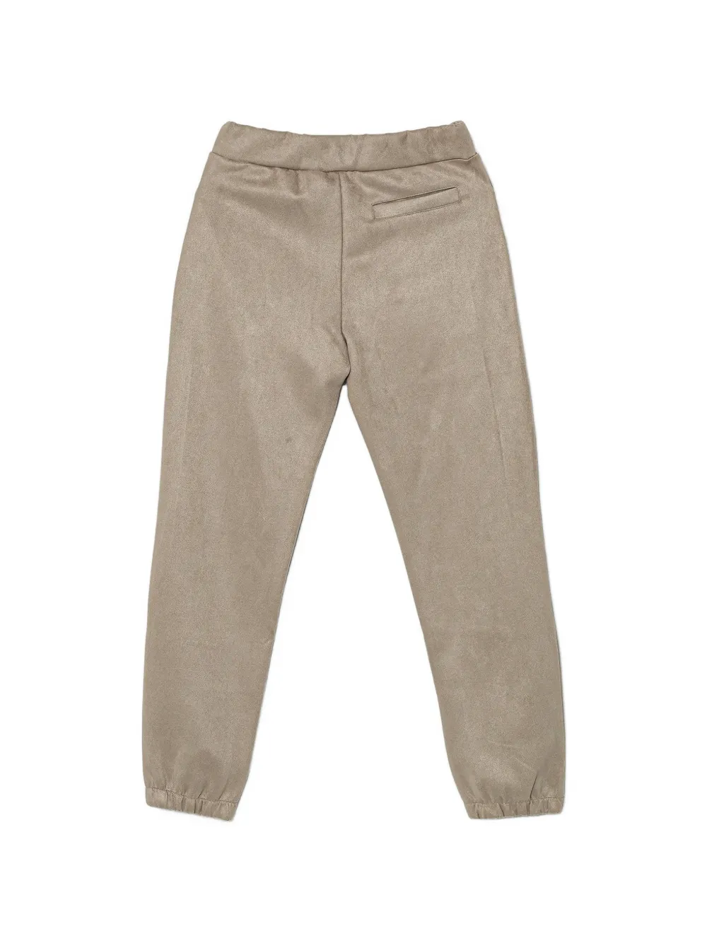 guess kids logo-print trousers Beige