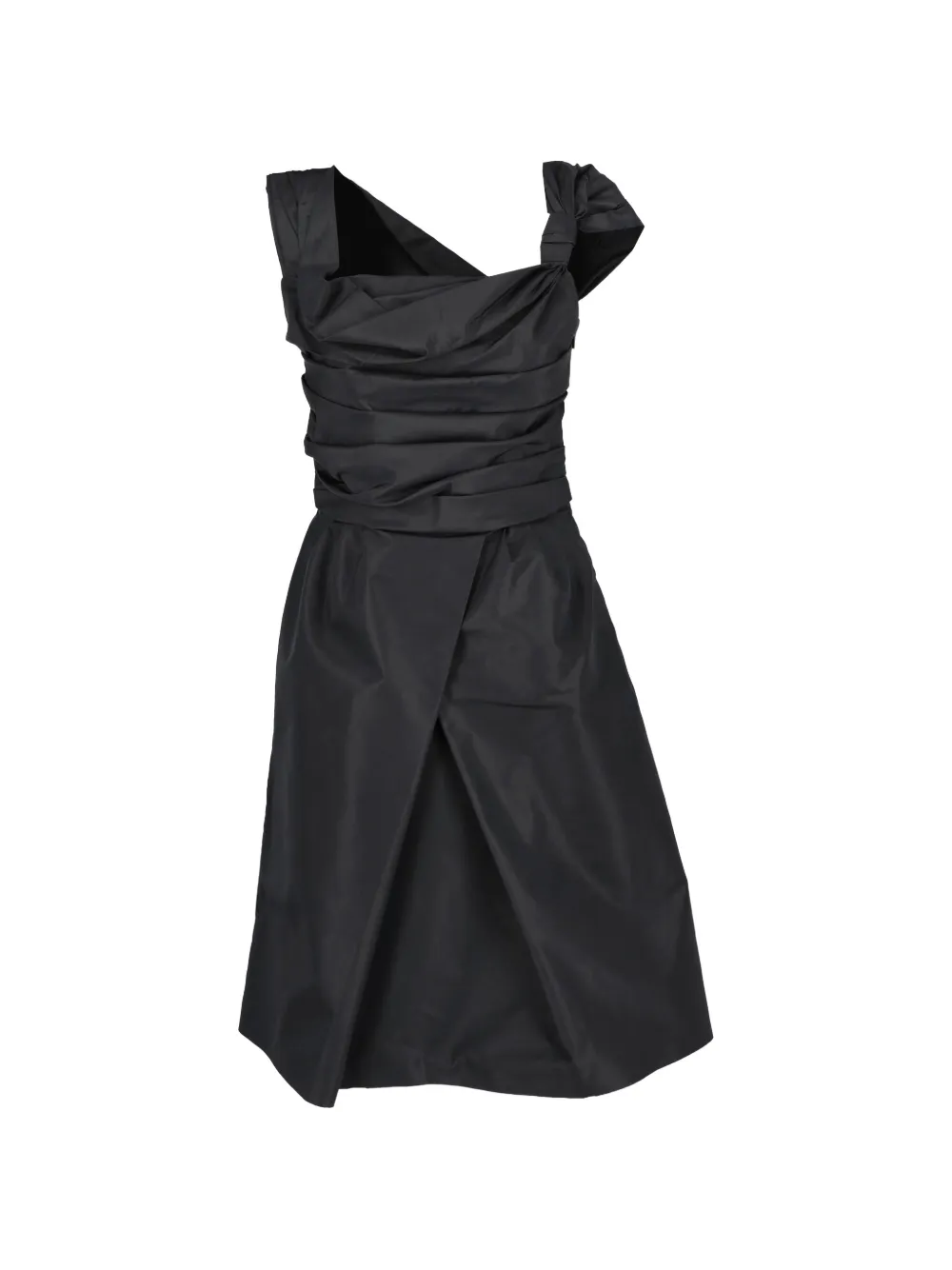 Prada Pre-Owned vintage ruched dress - Black