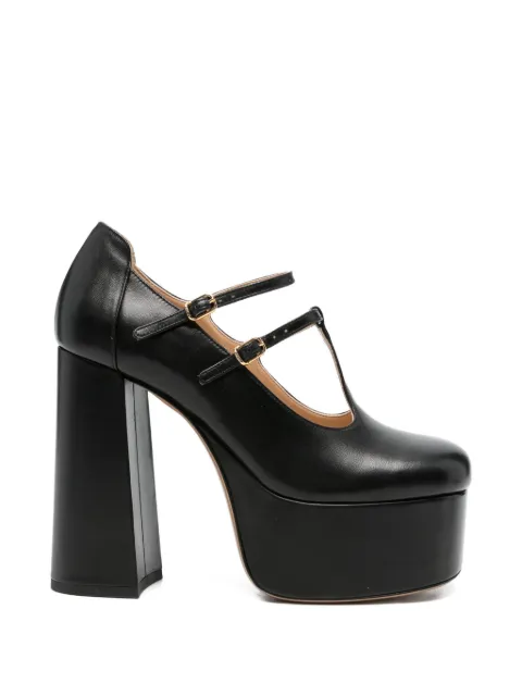Chloé escarpins en cuir à plateforme