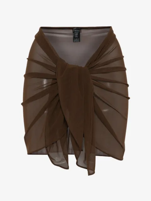 Fisico sheer-finish pareo
