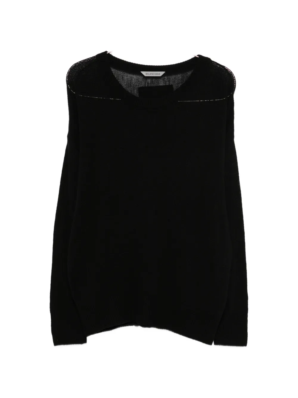 Balenciaga relaxed-fit sweater - Nero