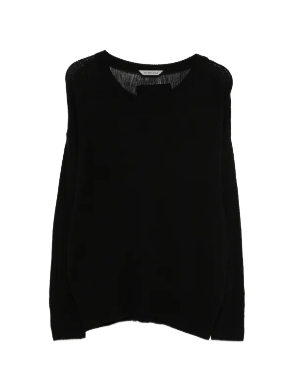 Balenciaga Relaxed-fit Sweater in Black