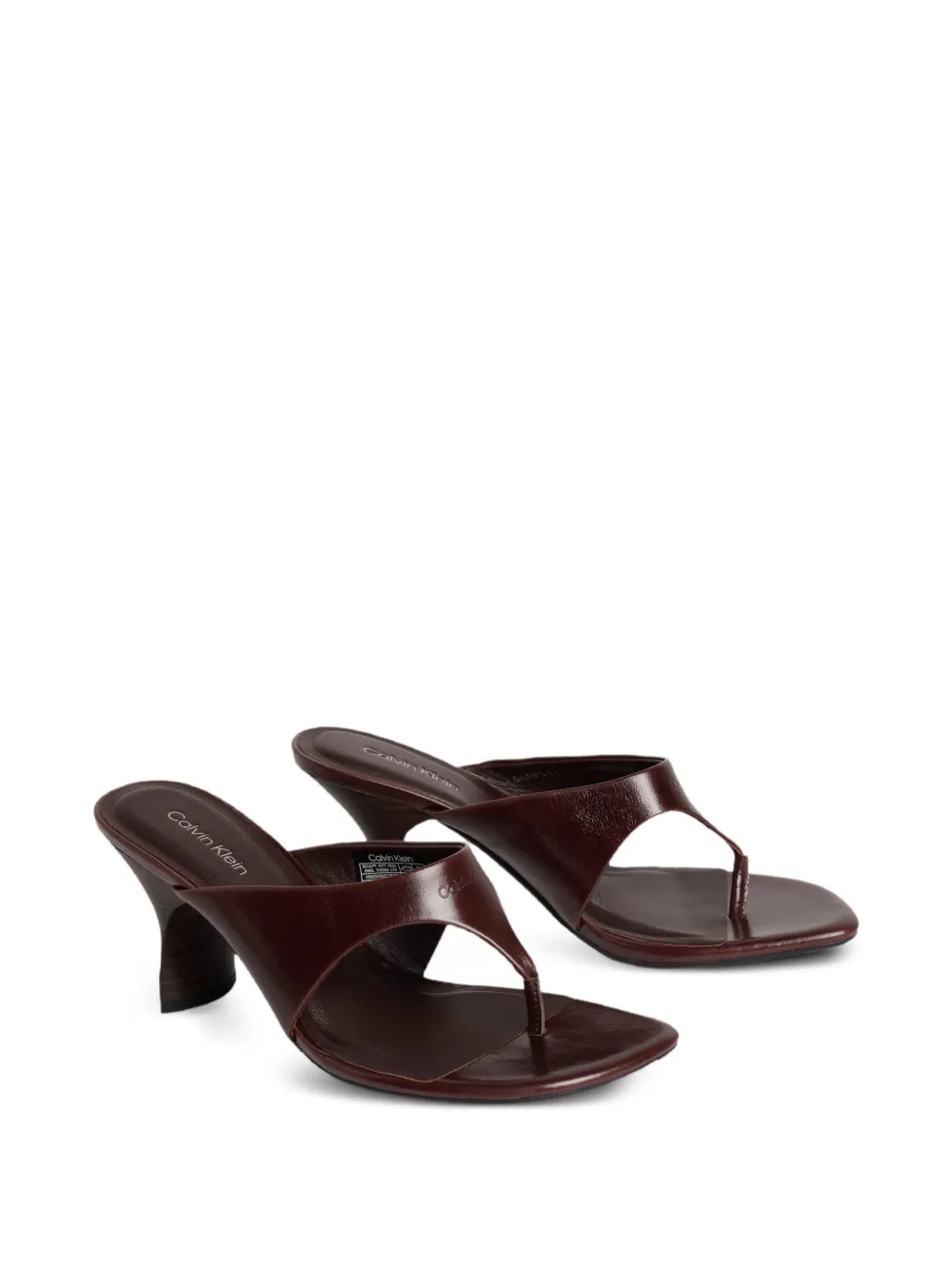 Calvin Klein Elisa open-toe sandals Rood