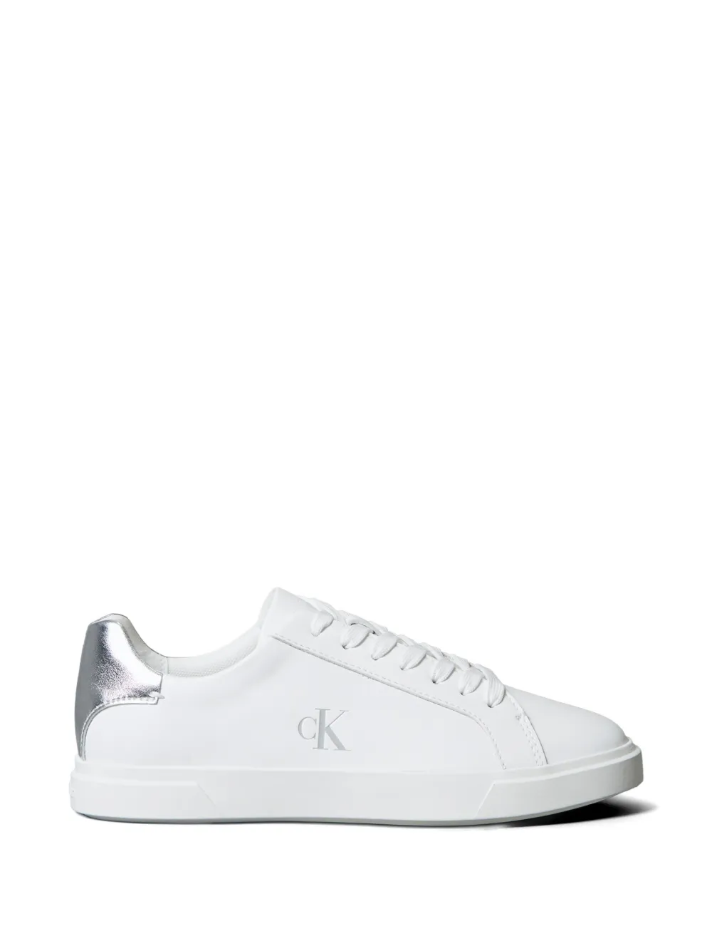 Calvin Klein logo sneakers Wit