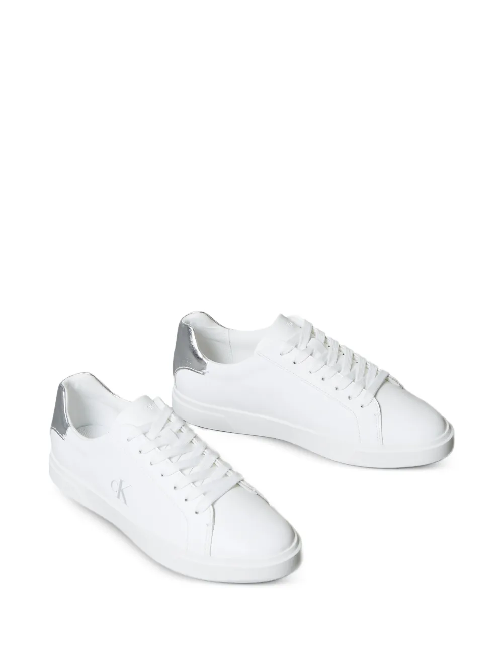 Calvin Klein logo sneakers Wit
