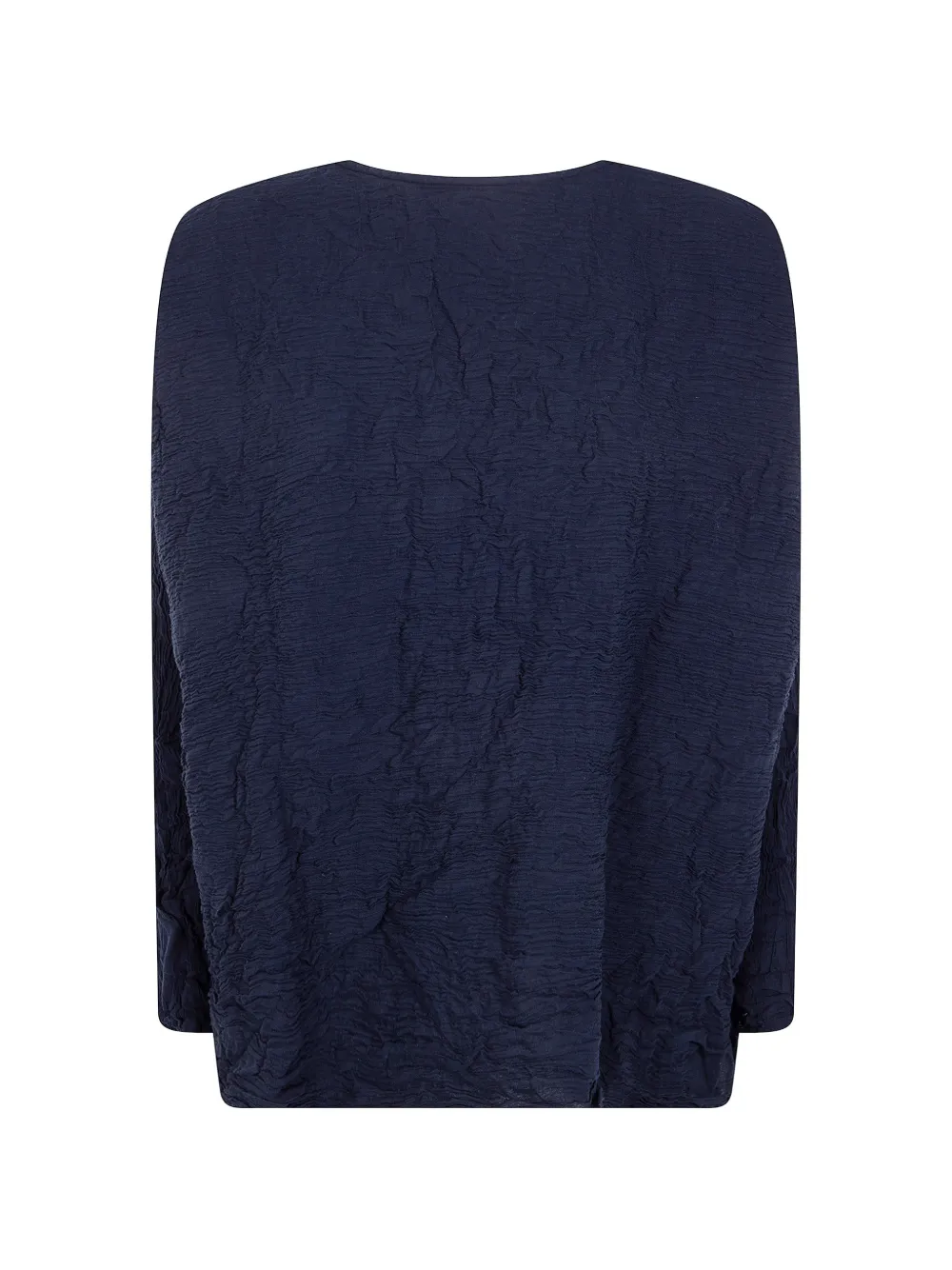 Daniela Gregis crinkled top - Blu