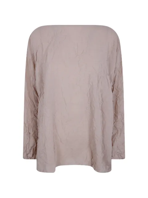 Daniela Gregis crinkled silk top