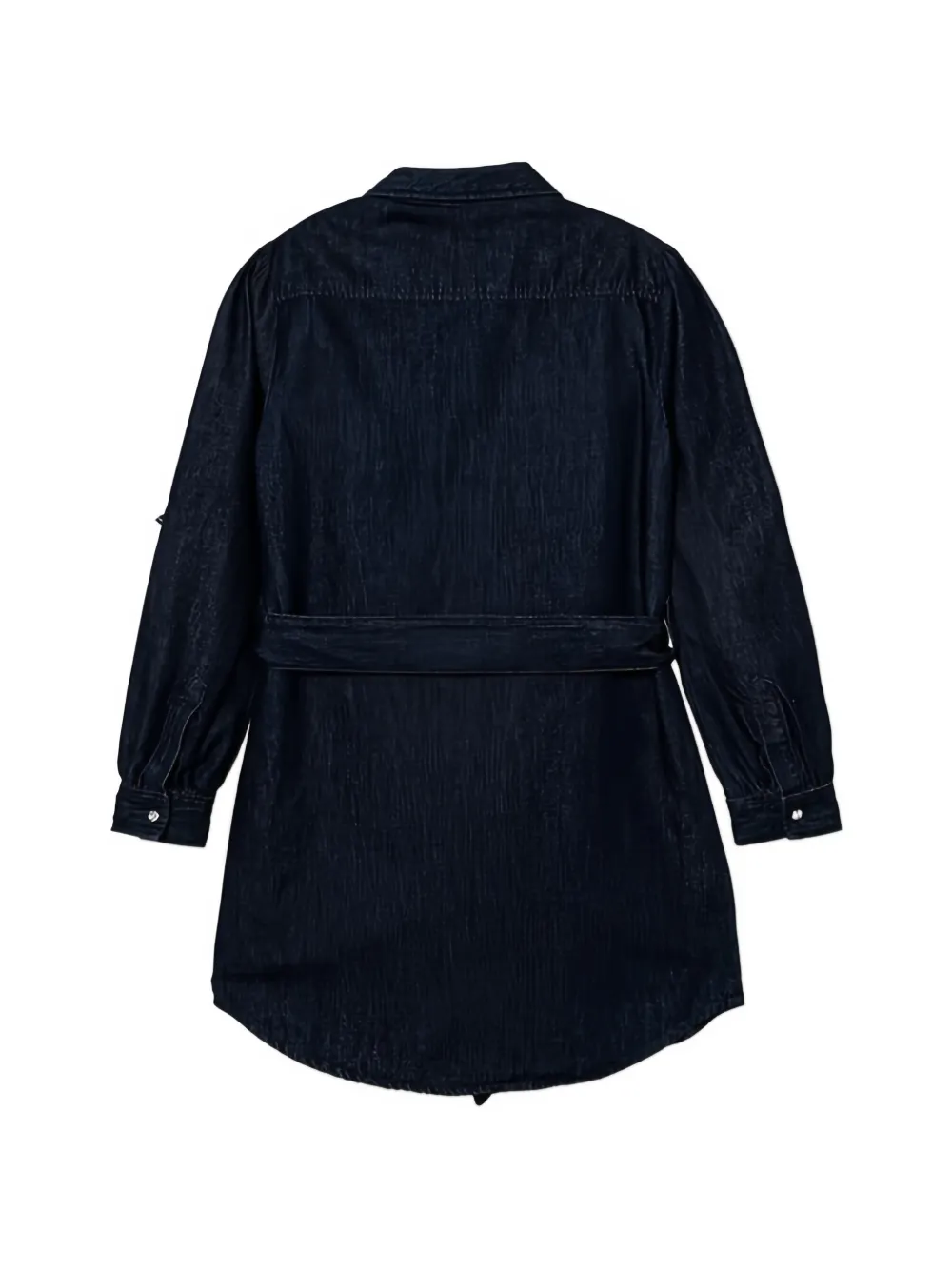 guess kids Mini-jurk met ceintuur en knopen Blauw