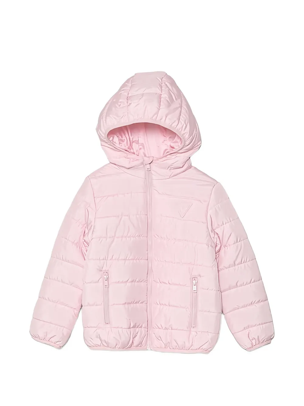 guess kids hooded padded jacket - Rosa