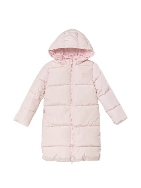 guess kids hooded padded coat