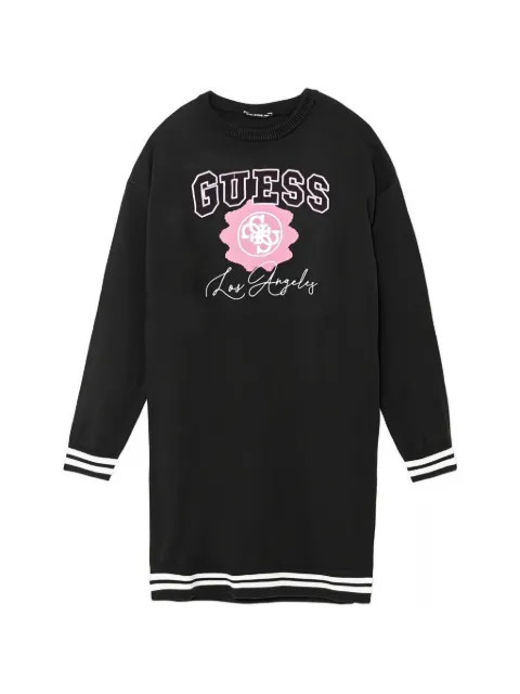 guess kids 스트라이프 트리밍 미니 드레스
