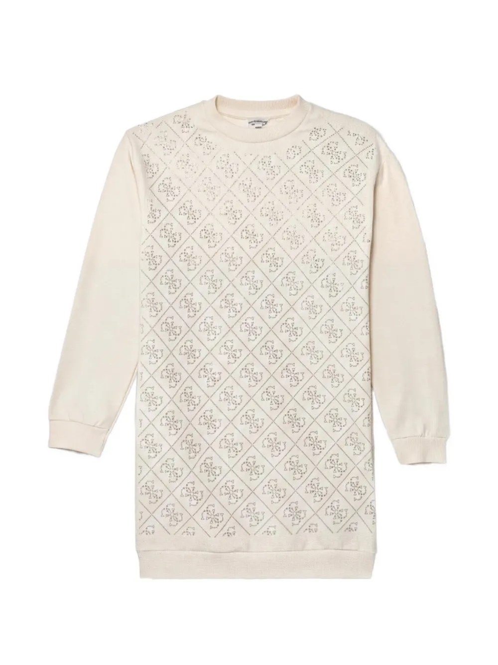 guess kids rhinestone-embellished dress - Toni neutri