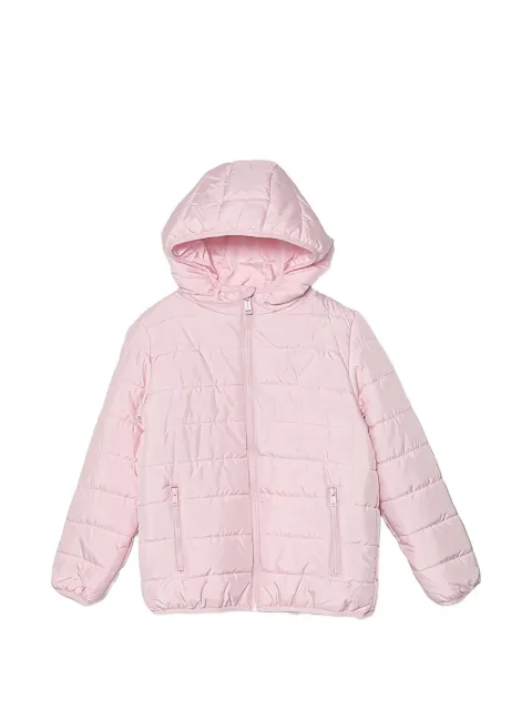 guess kids pink padded jacket