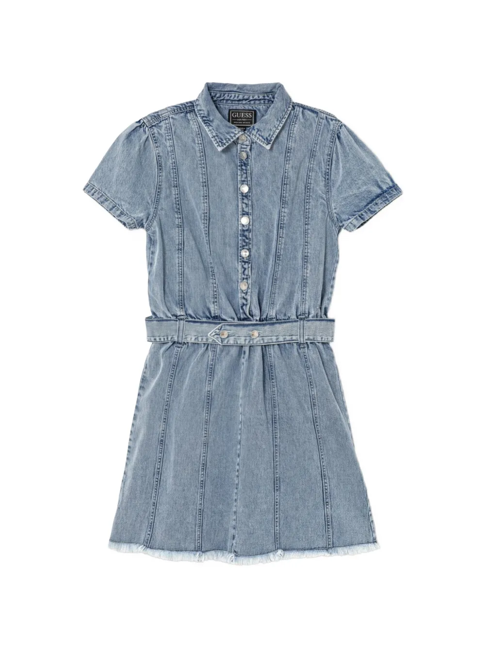 guess kids Kleid aus Denim - Blau