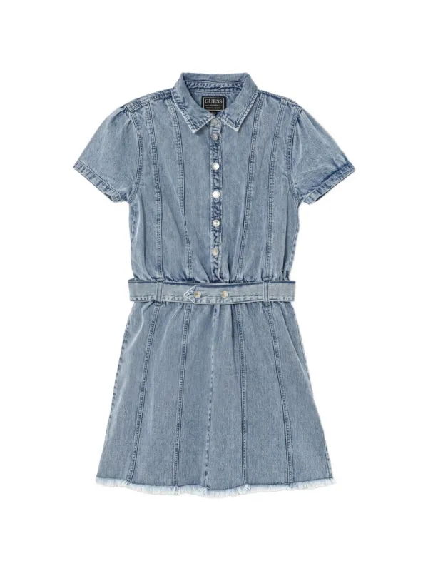 guess denim dress Eco Ron Faded medium wash Guess Women's Dahlia Denim Sleeveless
