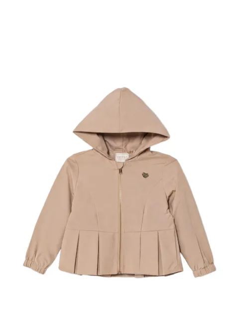 guess kids chamarra plisada con capucha