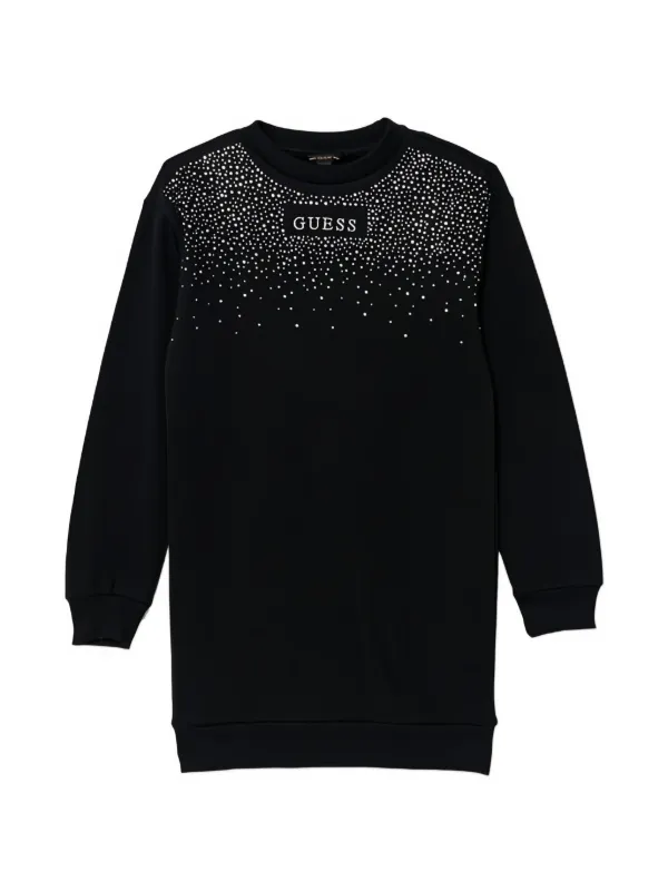 Guess Kids デコラティブ ワンピース | ブラック | FARFETCH JP