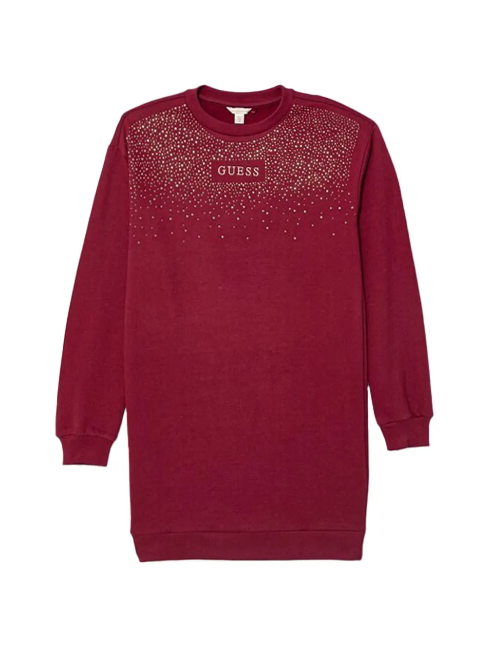 Guess Kids' 로고 장식 드레스 In Red