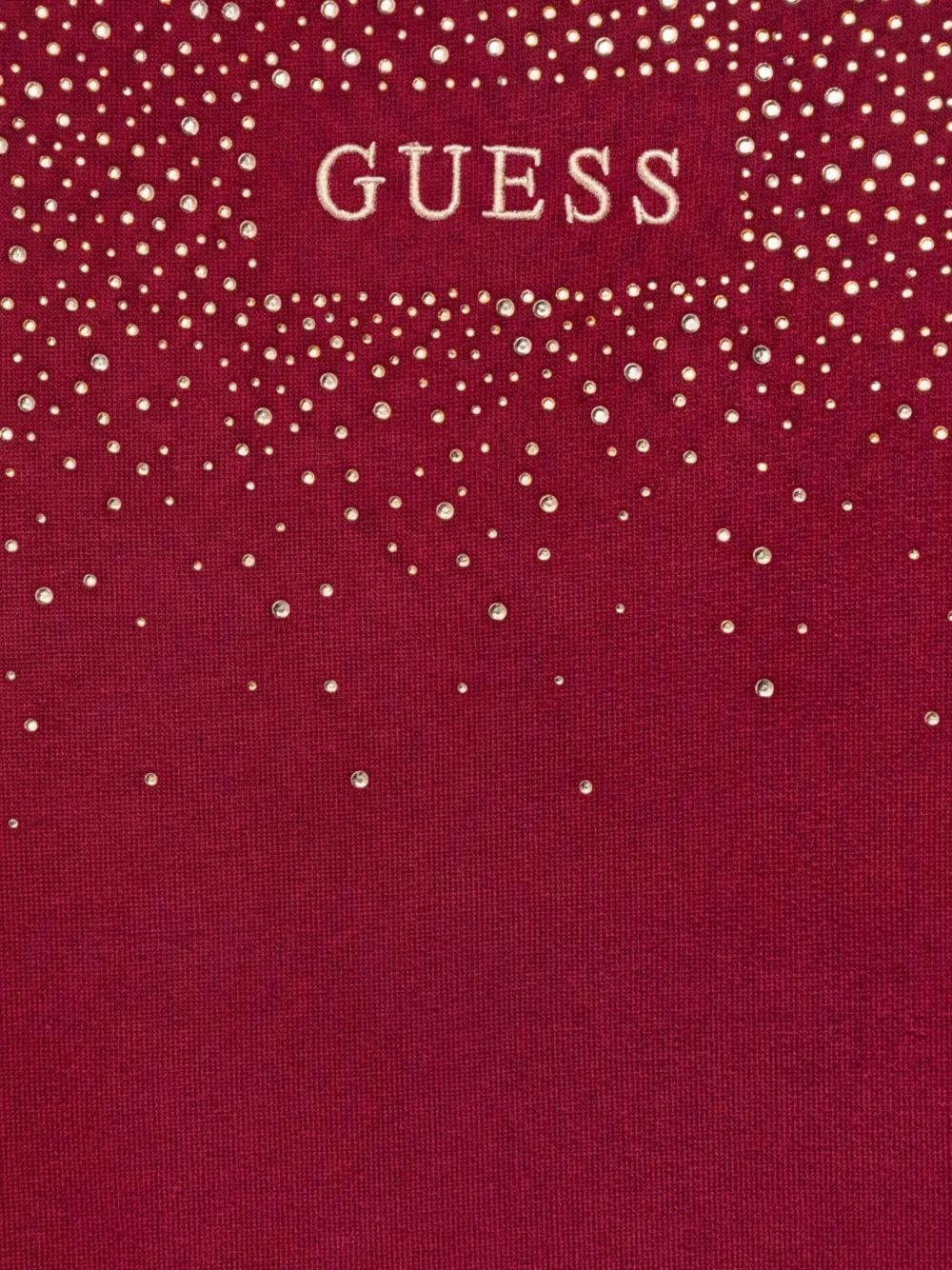 guess kids Jurk verfraaid met logo Rood