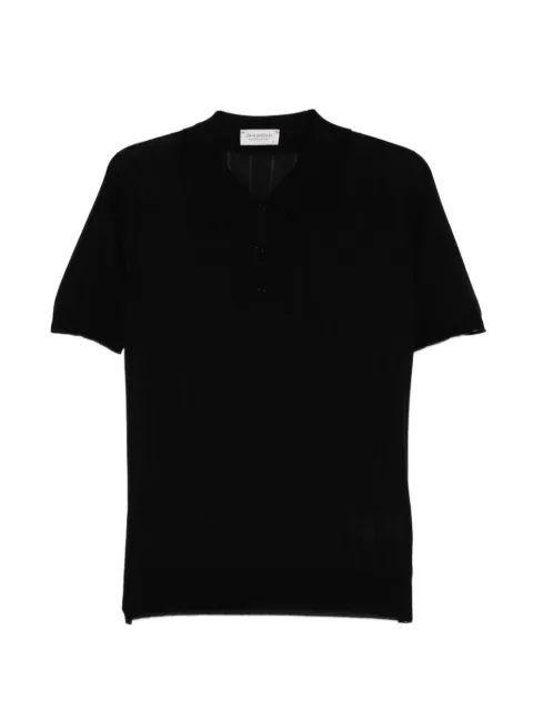 John Smedley Williams ribbed shirt