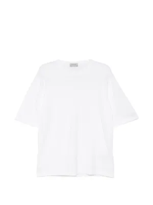 LEMAIRE ヘンリーネック トップ | ホワイト | FARFETCH JP