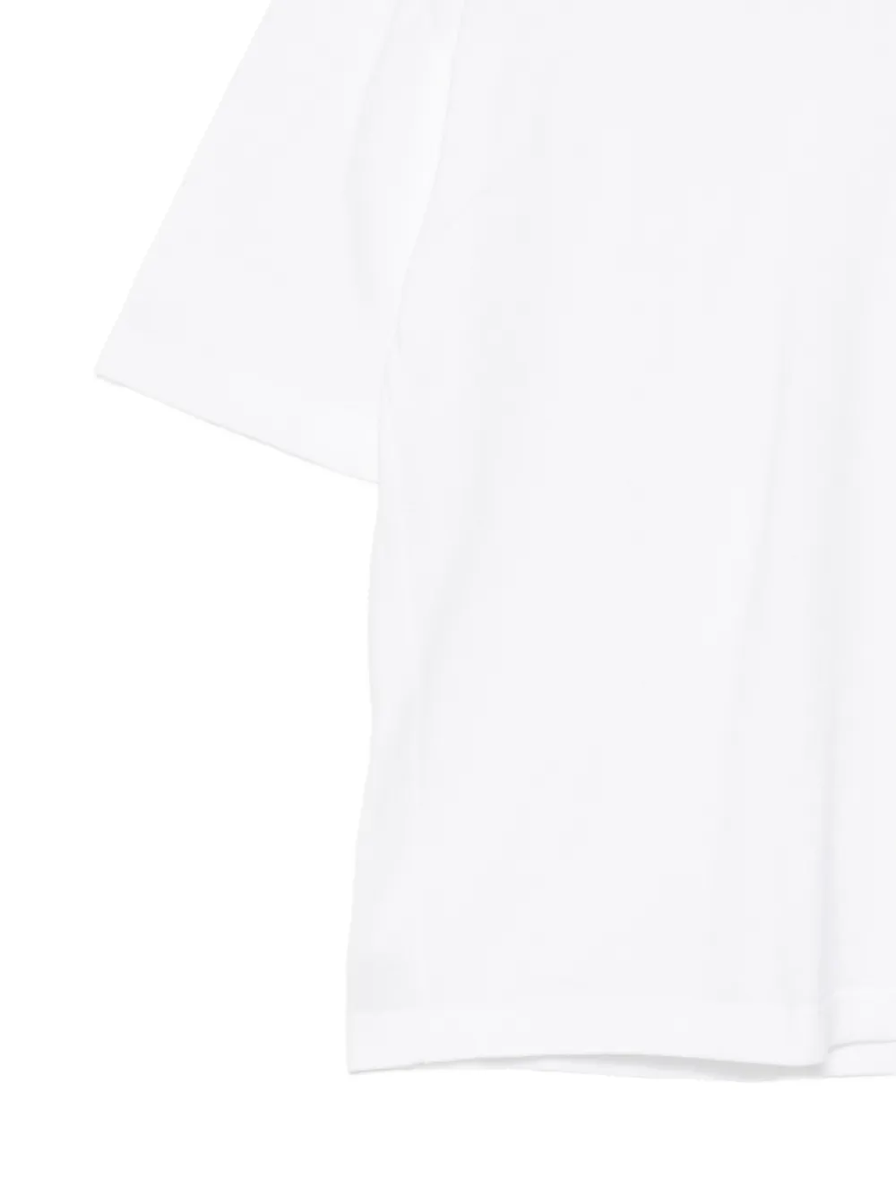 John Smedley Tindall T-shirt Wit