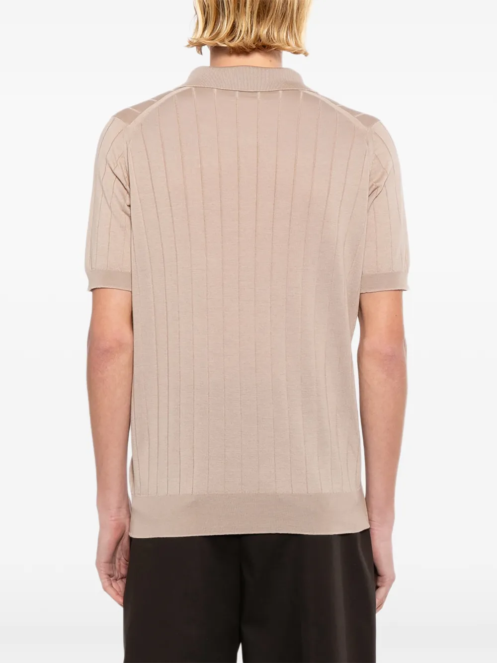 John Smedley Williamspoloshirt Bruin