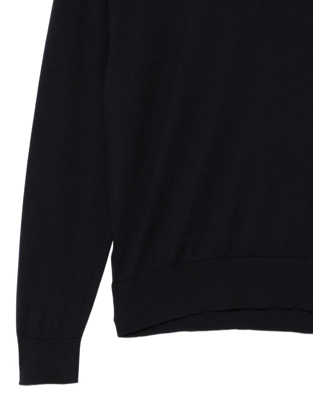 John Smedley Harvey top Blauw