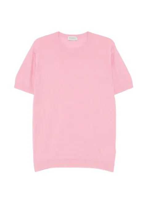 John Smedley Park Pique ribbed T-shirt