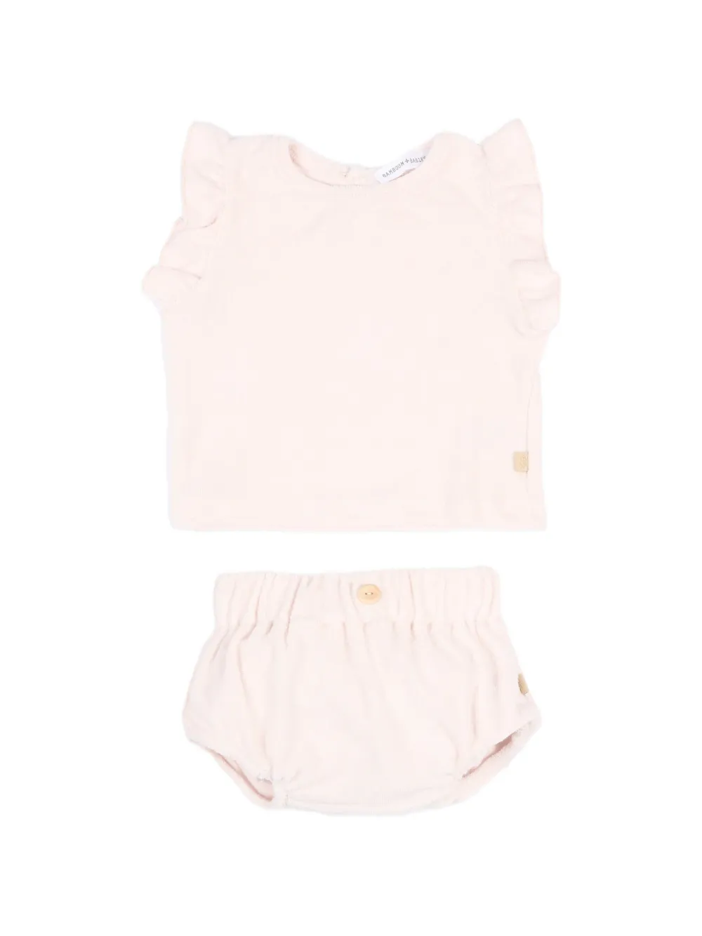 Bamboom ruffled tracksuit - Rosa