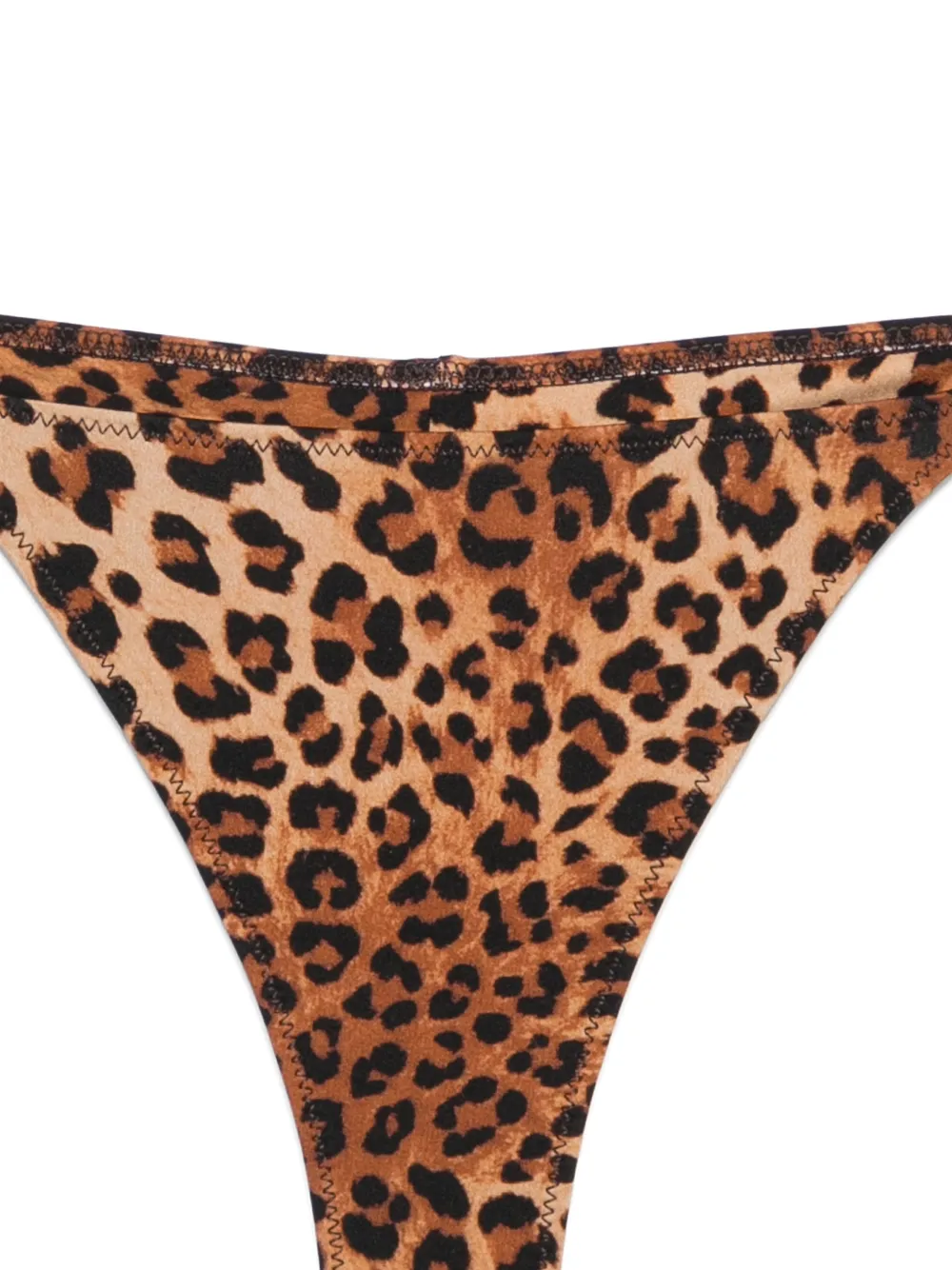 MC2 Saint Barth Bikinislip met luipaardprint Beige