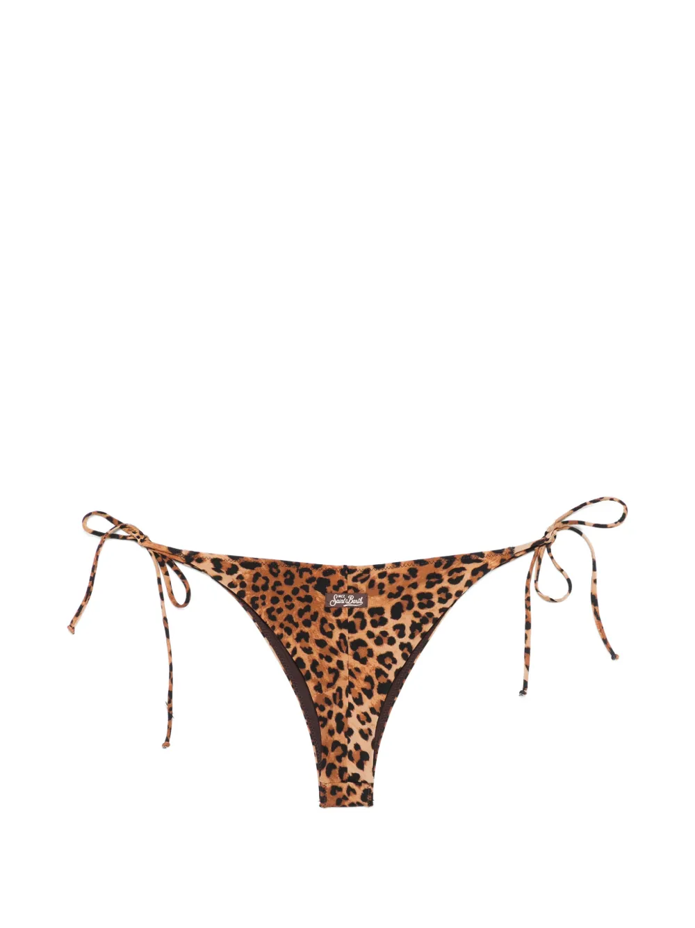 MC2 Saint Barth Bikinislip met luipaardprint Beige