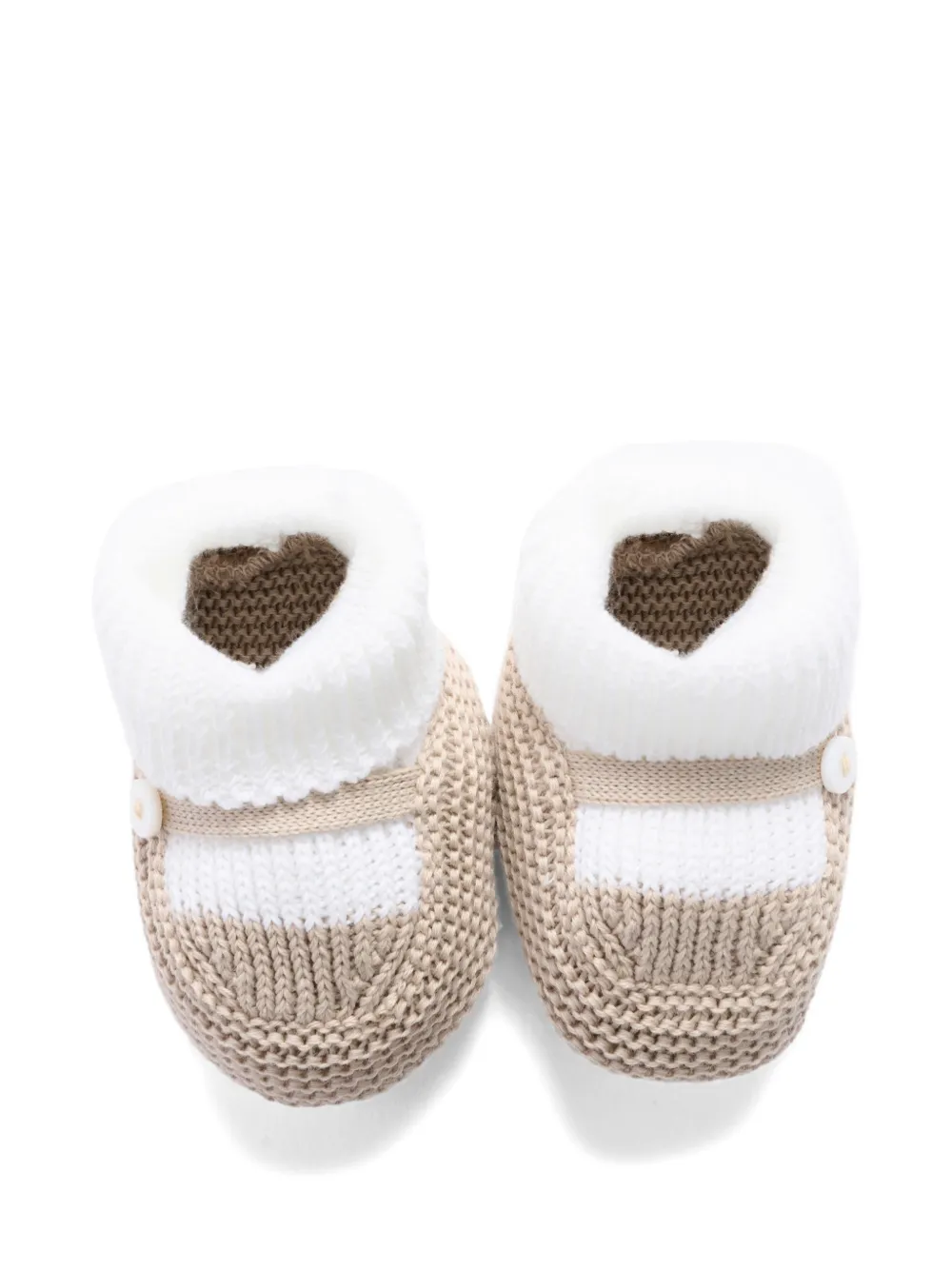 Little Bear Gebreide slofjes Beige