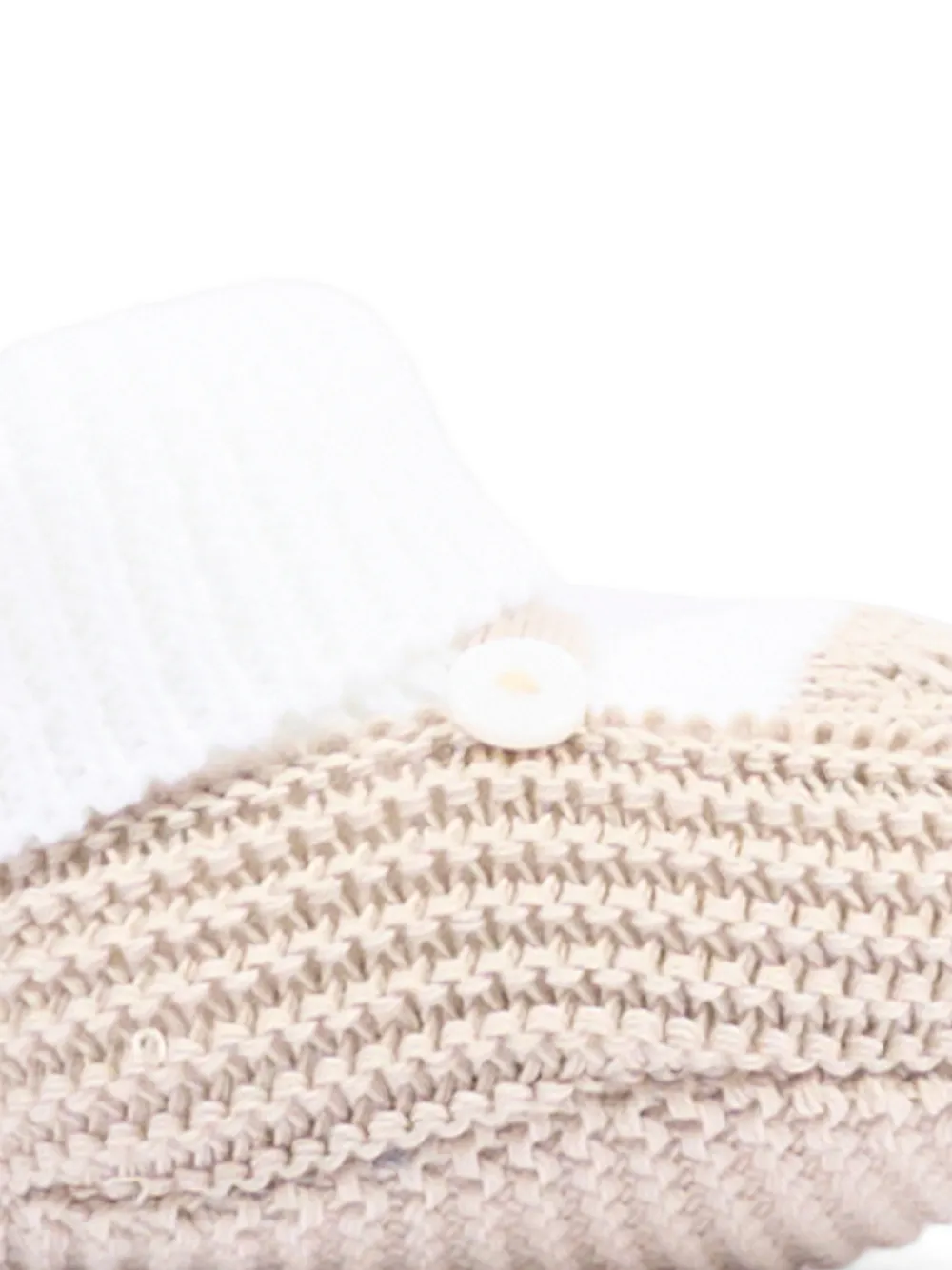 Little Bear Gebreide slofjes Beige