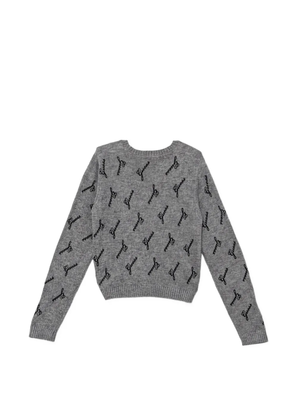 guess kids Trui met ronde hals Grijs