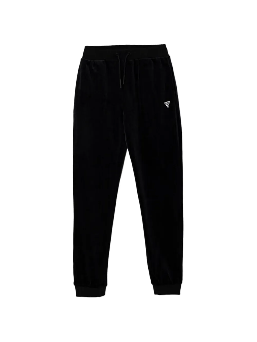 Guess Kids' 로고 디테일 트랙팬츠 In Black