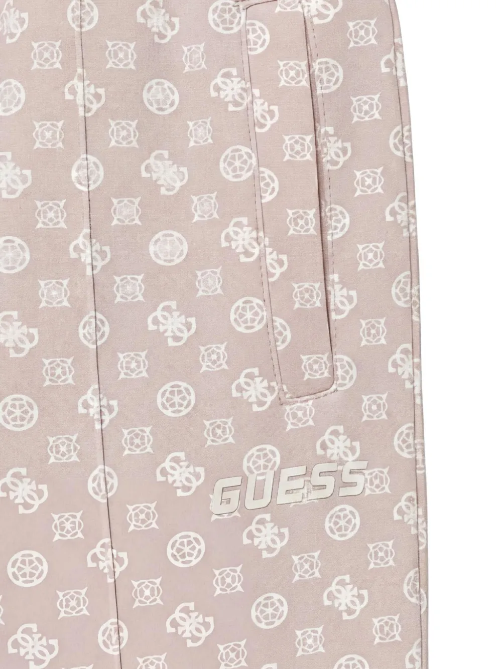 guess kids Trainingsbroek met trekkoord Roze