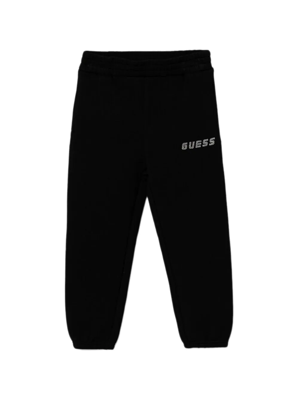 guess kids logo trousers - Nero