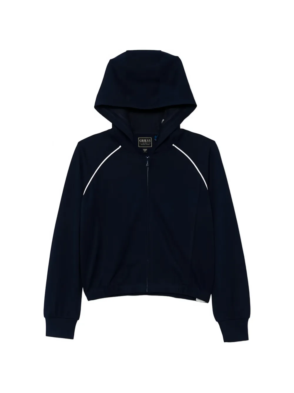 Guess Kids' Zip Hoodie In Blue