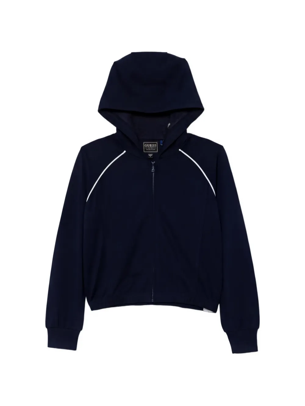 guess kids Felpa con cappuccio e zip - Blu