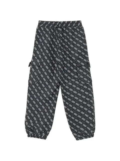 guess kids Poly Peach cargo-bukser med logotryk
